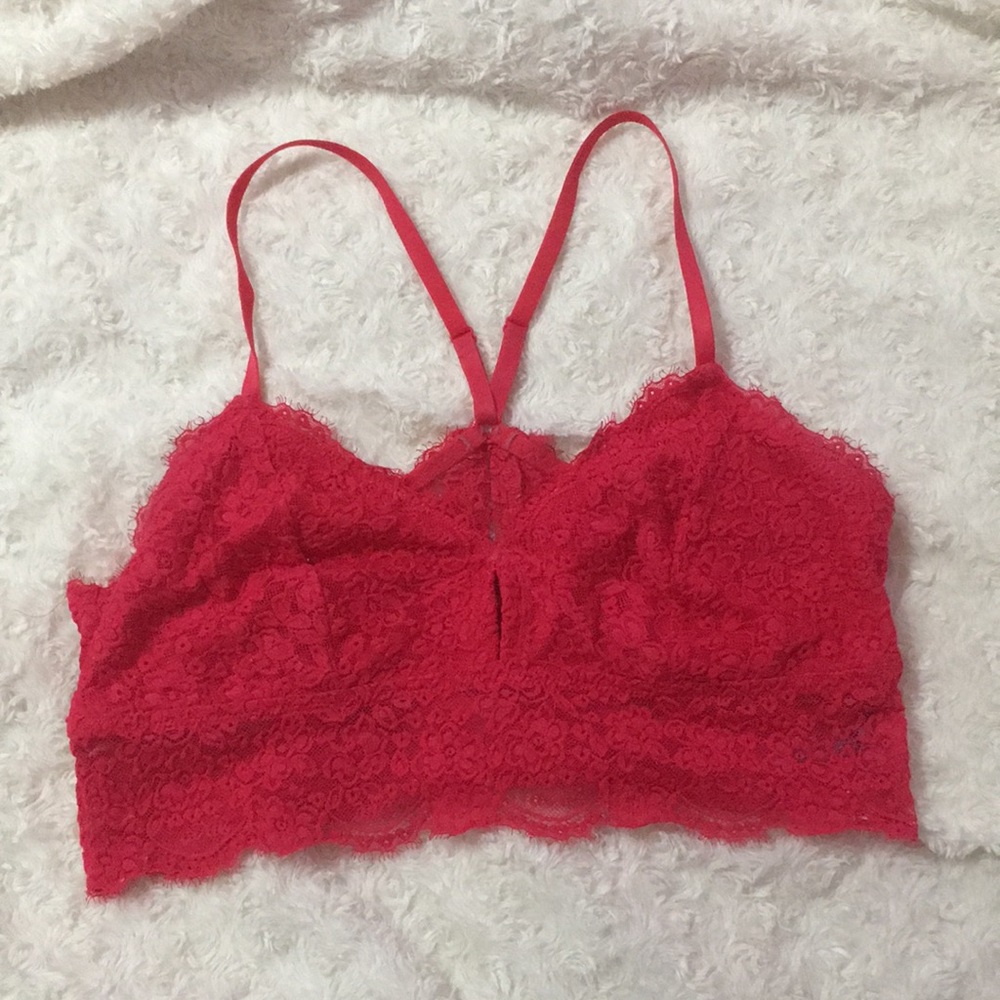 Red Aerie bralette